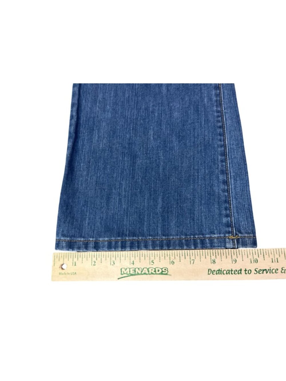 Lands' End Jeans Women's Size 16 x 32 Straight Leg 100% Cotton Denim Used - Picture 12 of 16